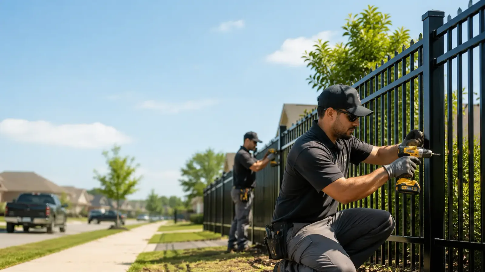 Metal Fence Installation in Apple Valley, MN